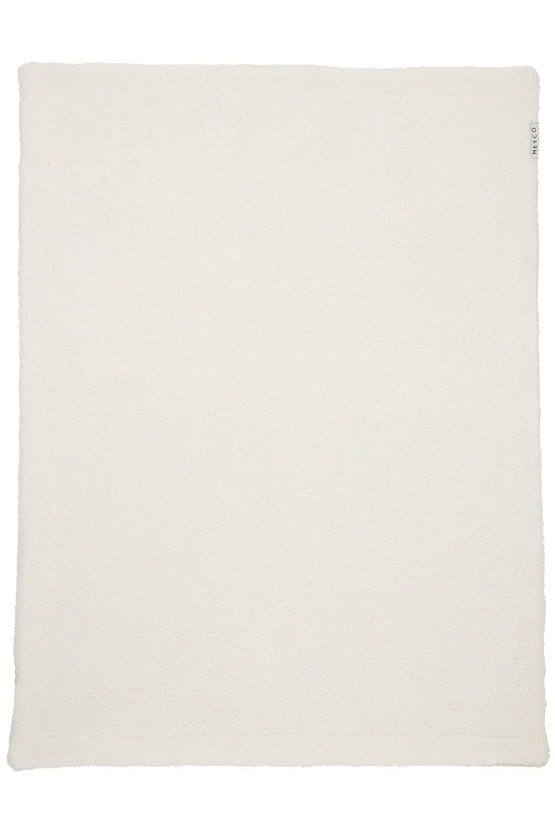 Meyco Wiegdeken Wafel Teddy Nature 75X100cm - Image 3