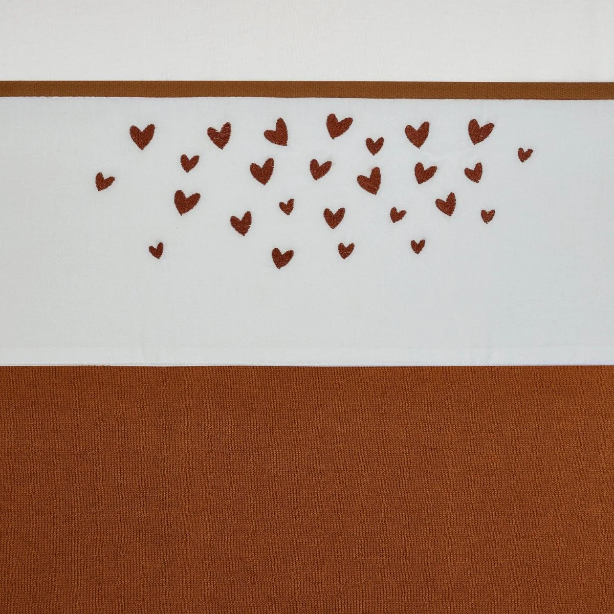 Meyco Wieglaken Hearts Camel 75X100cm