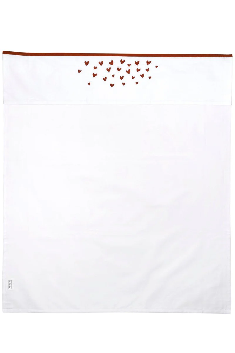 Meyco Wieglaken Hearts Camel 75X100cm - Image 2