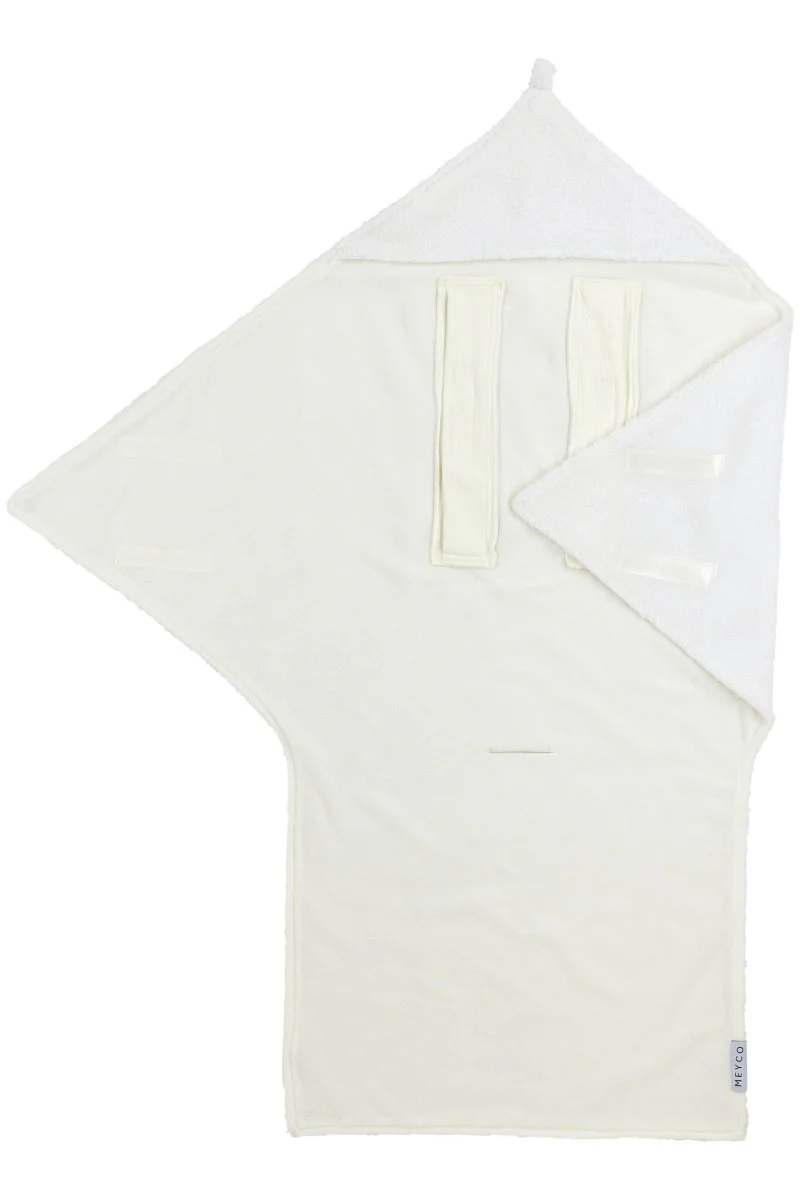 Meyco Wikkeldeken Baby BoucleÃÅ Uni Offwhite - Image 2