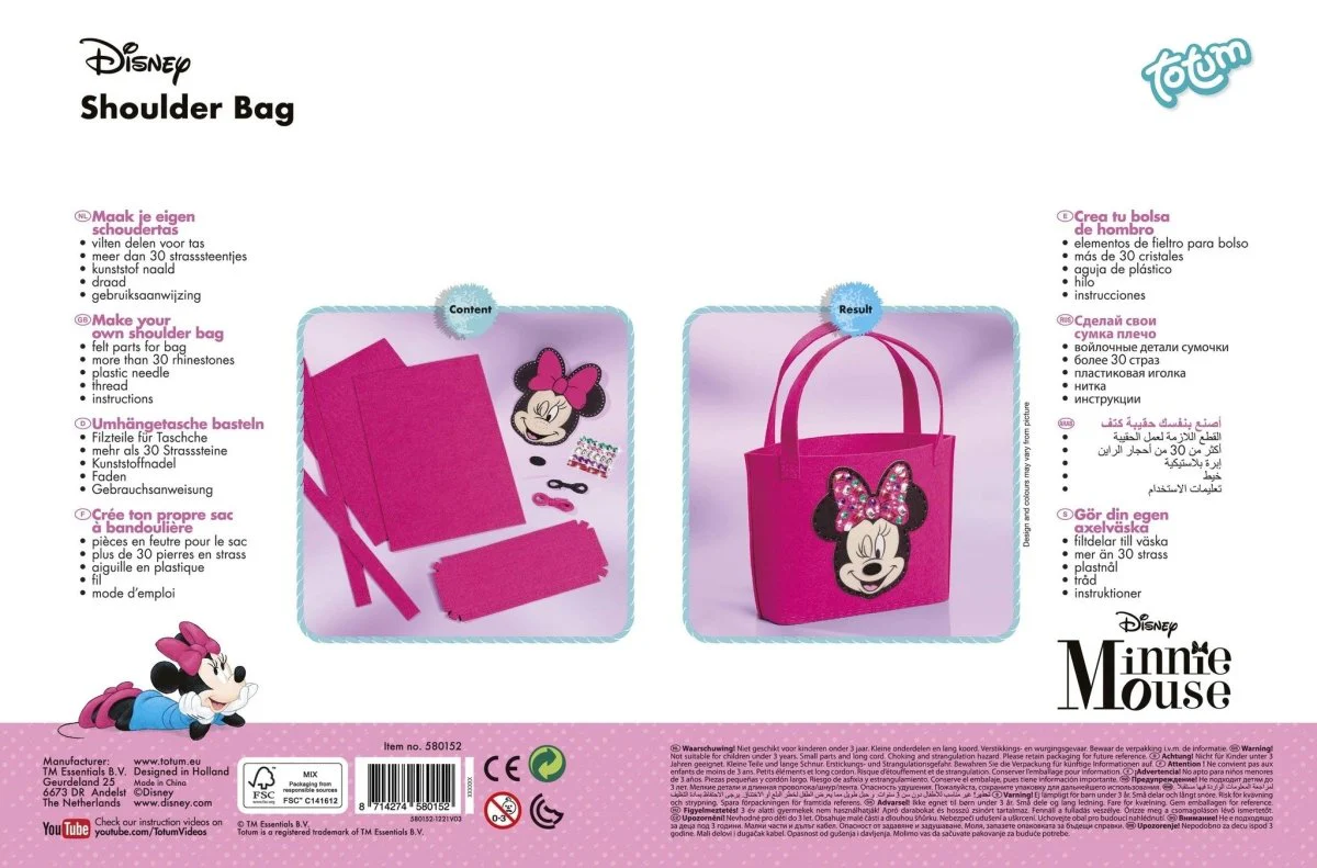 Minnie Mouse Tas Maken Set - Image 2