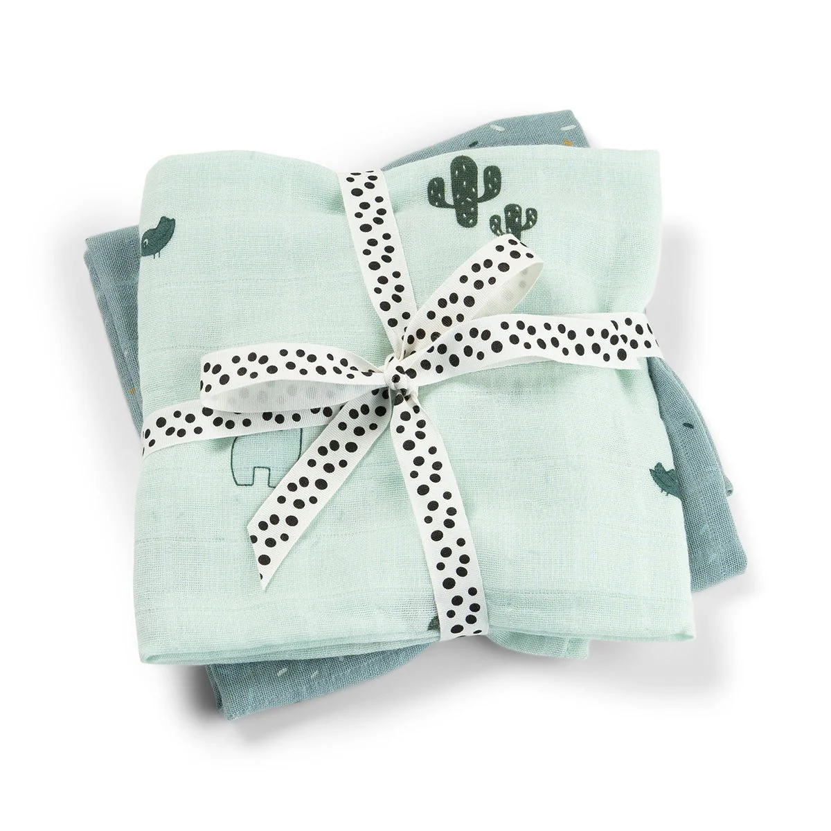 Monddoekjes 2-pack Lalee Blue - Image 2