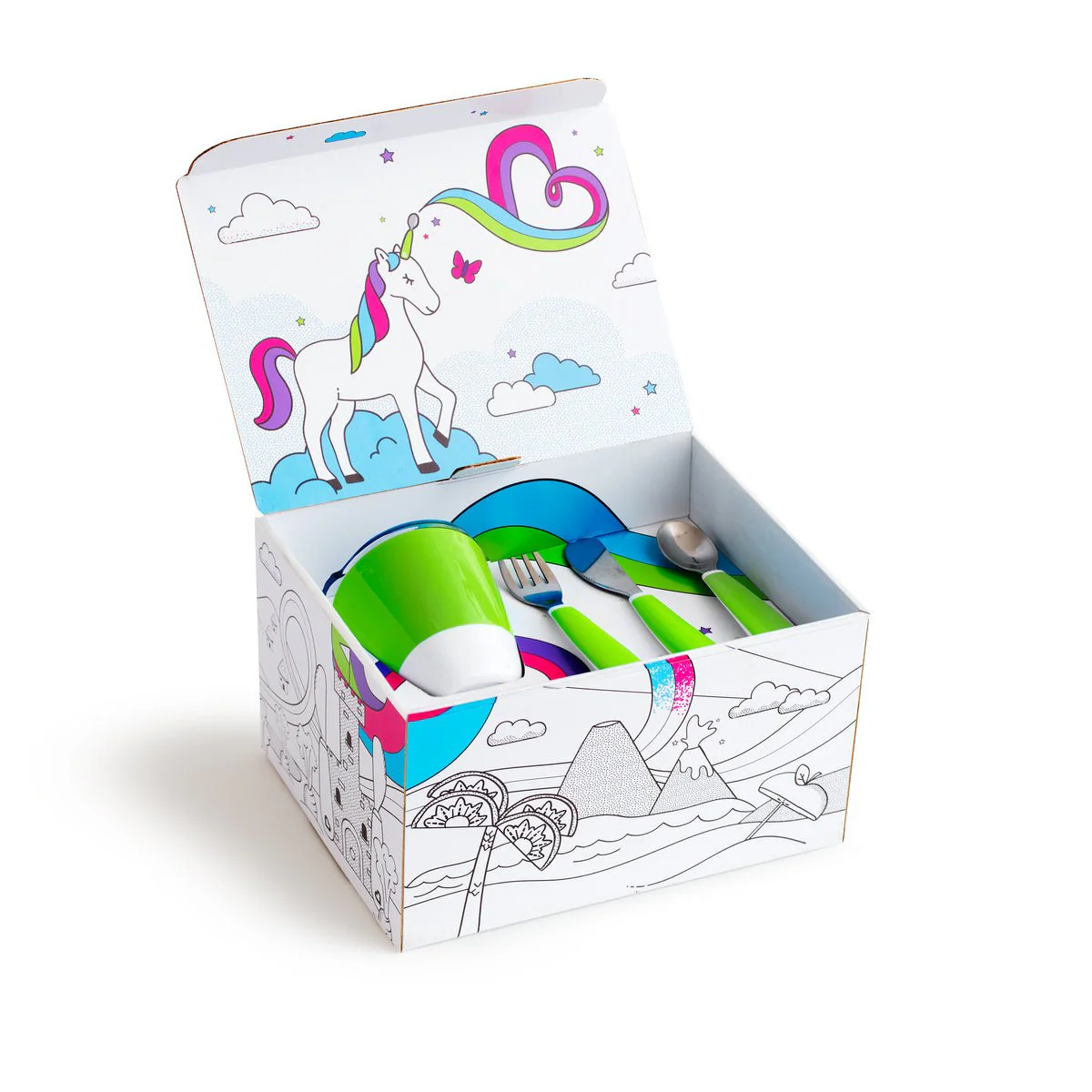 Munchkin Kinderservies Color Me Hungry Green - Image 3