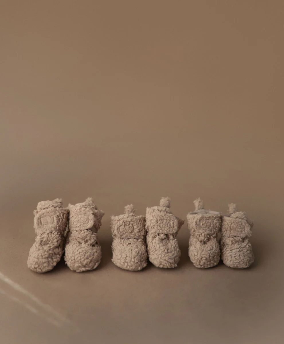 Mushie Baby Schoentjes Oatmeal - Image 5