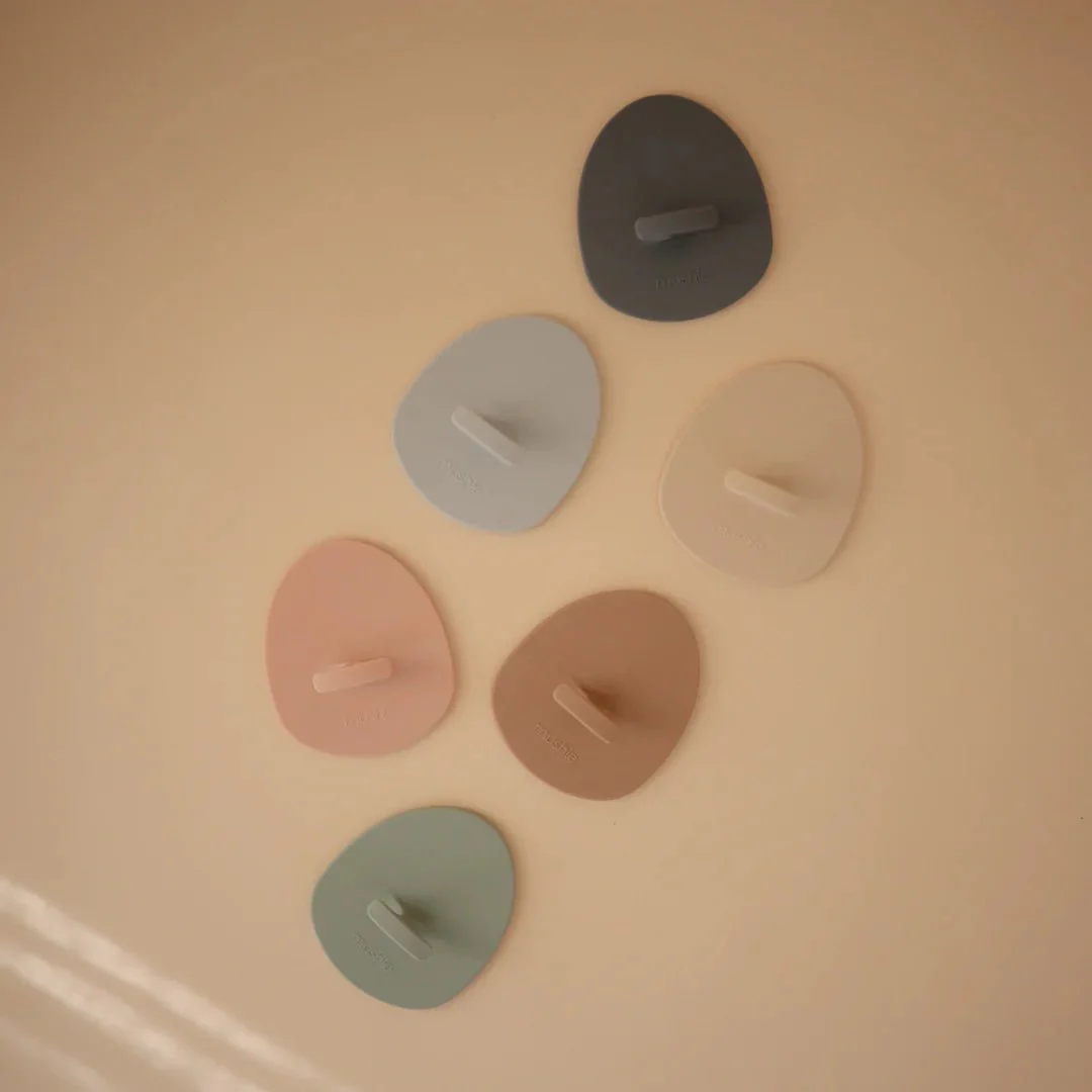 Mushie Babyborstel Anti-Berg Blush Shifting Sand 2St - Image 4