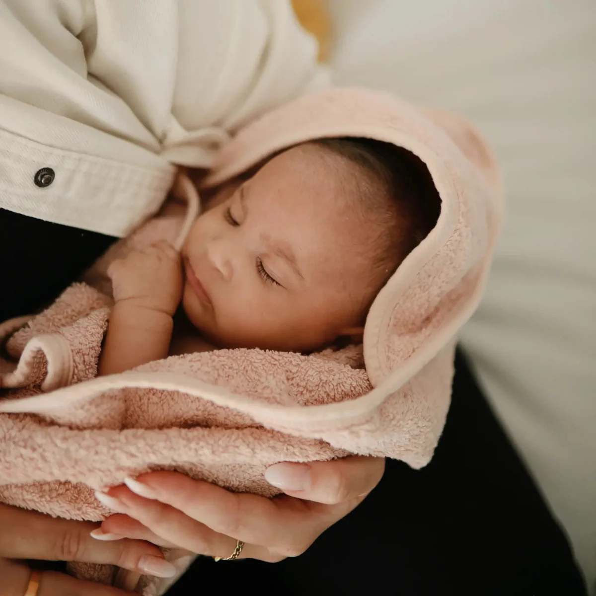 Mushie Badcape Baby Blush - Image 4