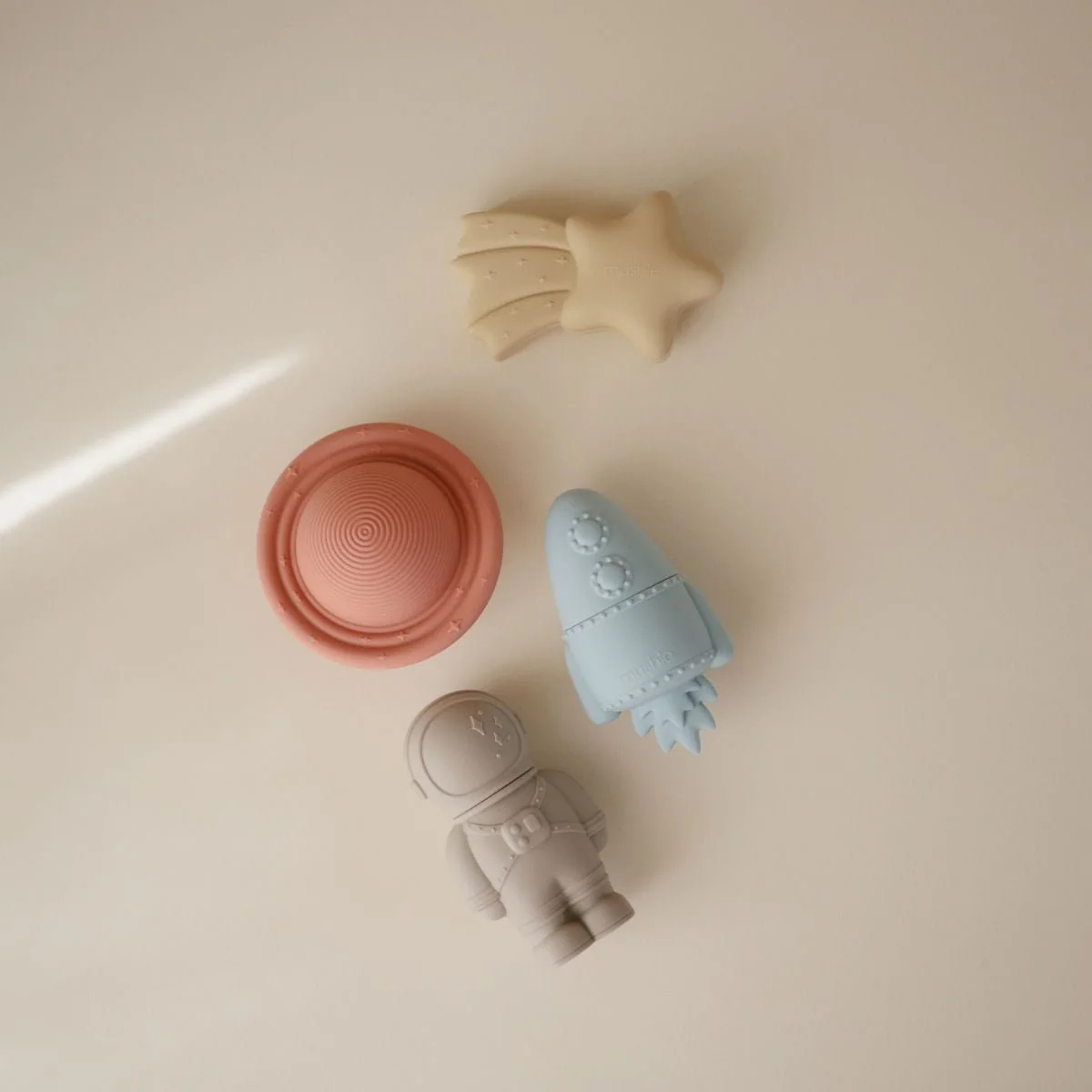 Mushie Badspeelgoed Set 4-Pack Space - Image 4