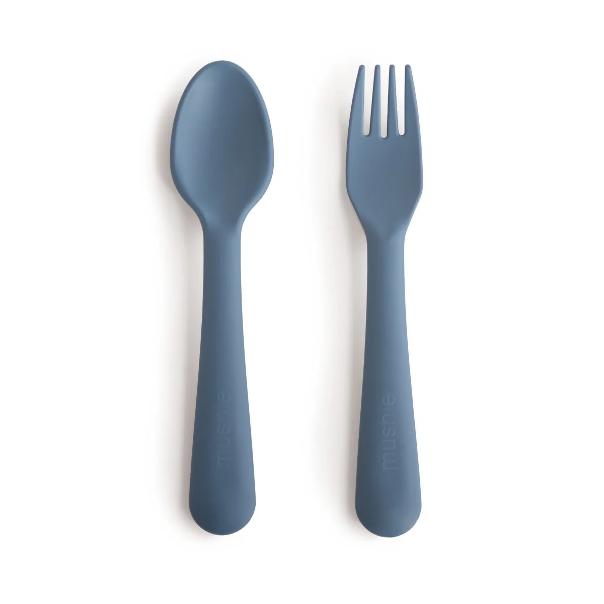 Mushie Bestekset Twilight Blue 2-Delig