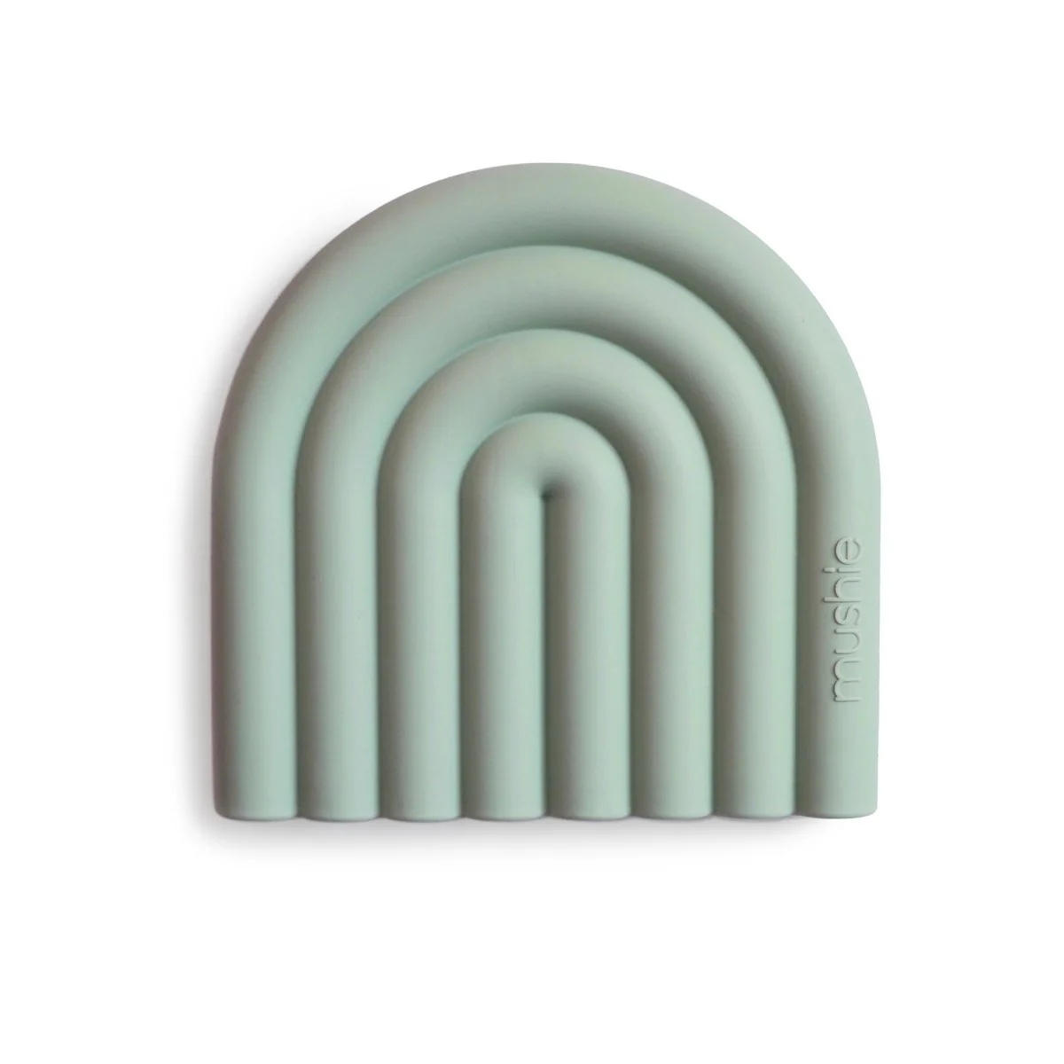 Mushie Bijtring Regenboog Cambridge Blue
