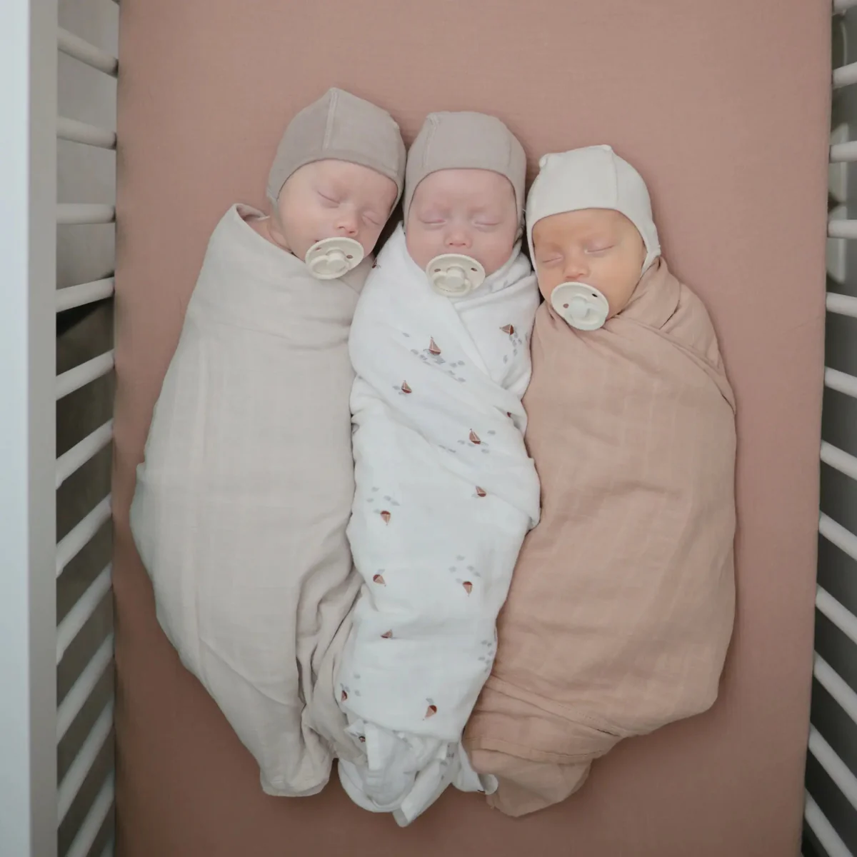 Mushie Hydrofiele Doek Fog XL - Image 4