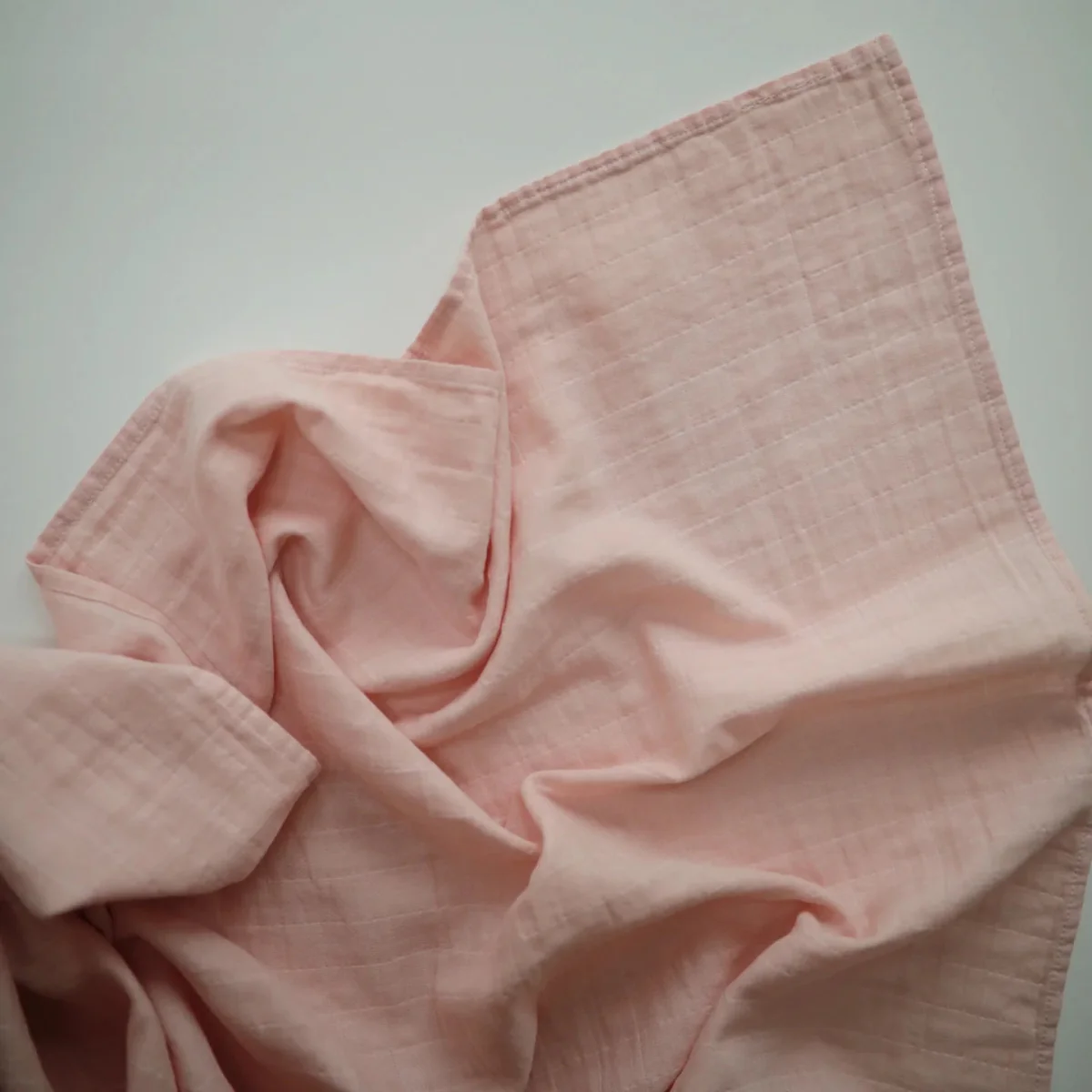 Mushie Hydrofiele Doek Rose Vanilla XL - Image 2