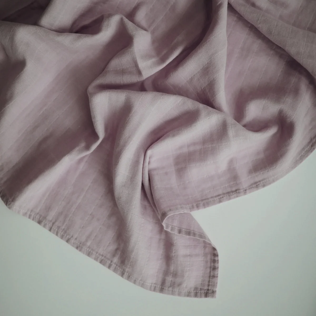 Mushie Hydrofiele Doek Soft Mauve 120cm - Image 2