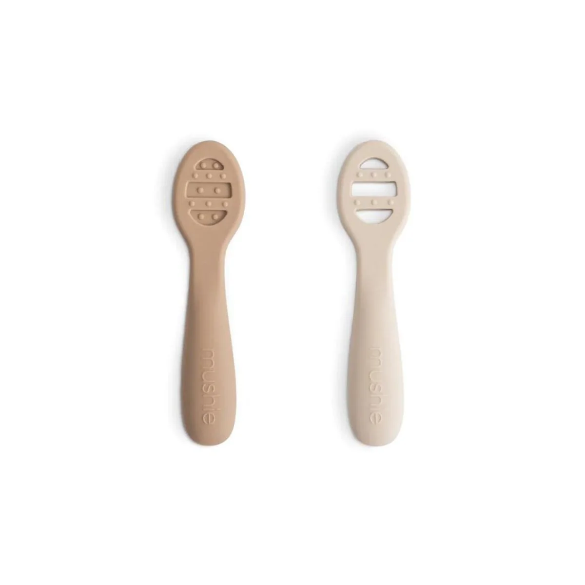 Mushie Oefenlepel Natural/Shifting Sand