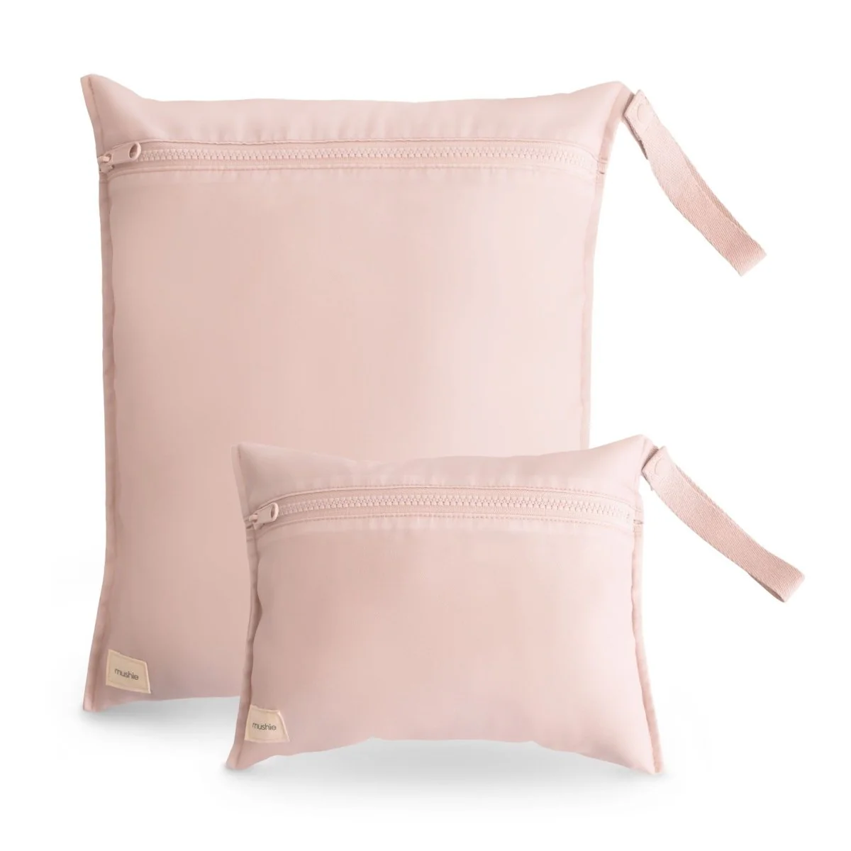 Mushie Opbergzak Waterproef Blush 2St