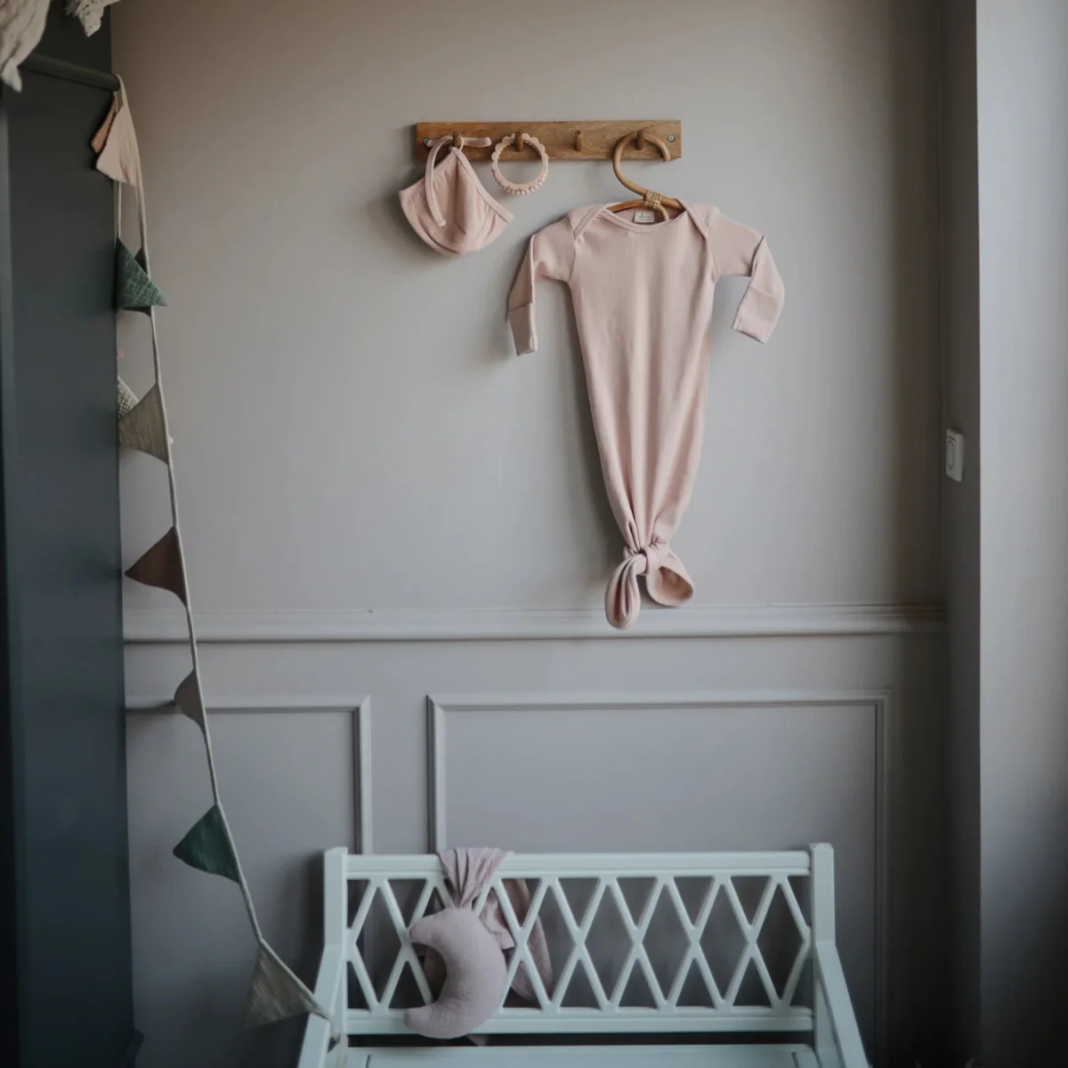 Mushie Slaapzak Baby Blush Newborn - Image 6