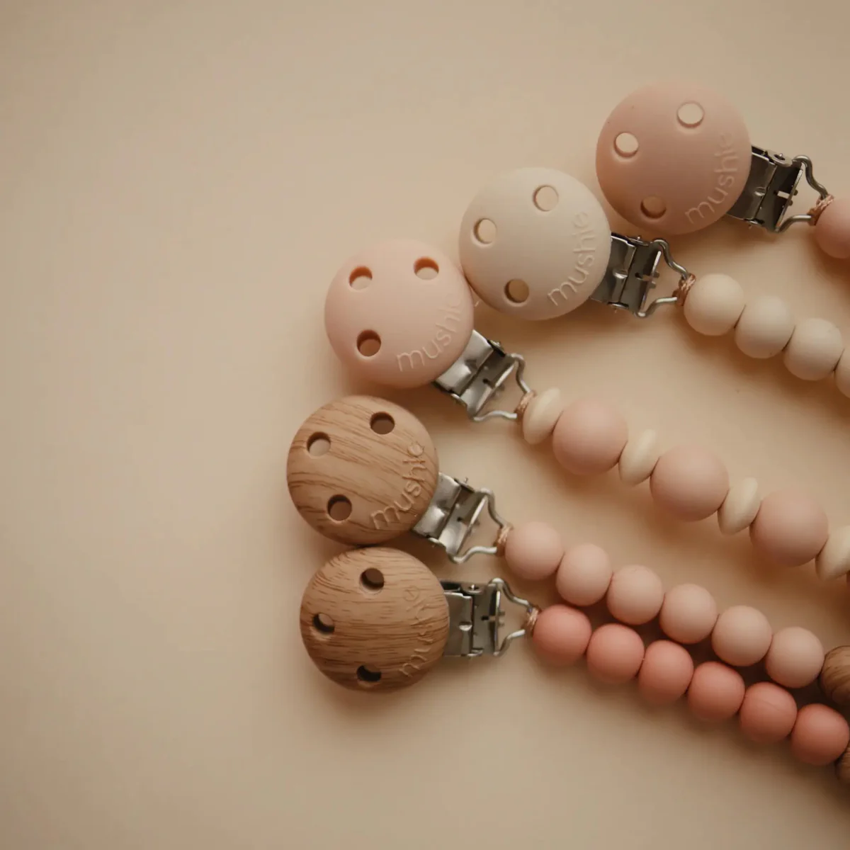 Mushie Speenkoord Eva Blush - Image 6