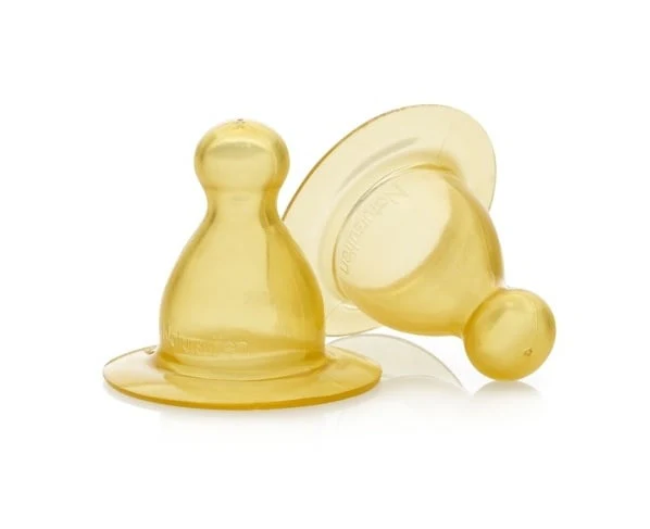 Natursutten Flesvoeding Accessoire Flesspeen Slow Flow 2st