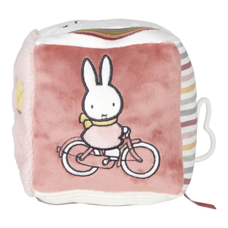 Nijntje Educatief Speelgoed Fluffy Kubus Pink - Image 7