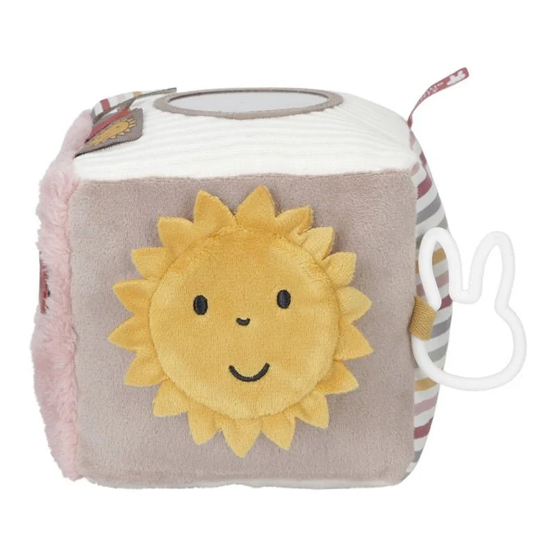Nijntje Educatief Speelgoed Fluffy Kubus Pink - Image 8