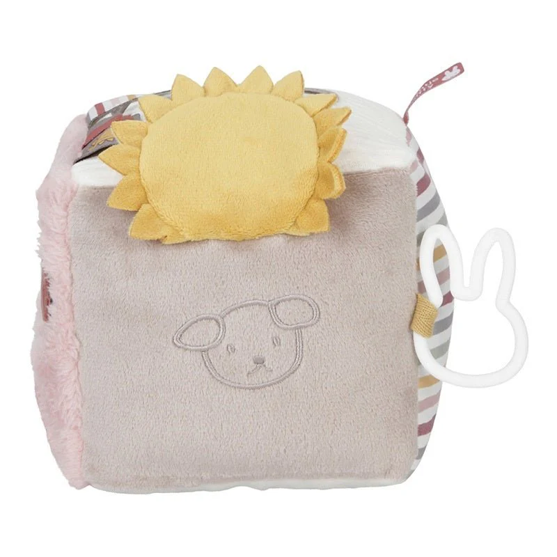 Nijntje Educatief Speelgoed Fluffy Kubus Pink - Image 9