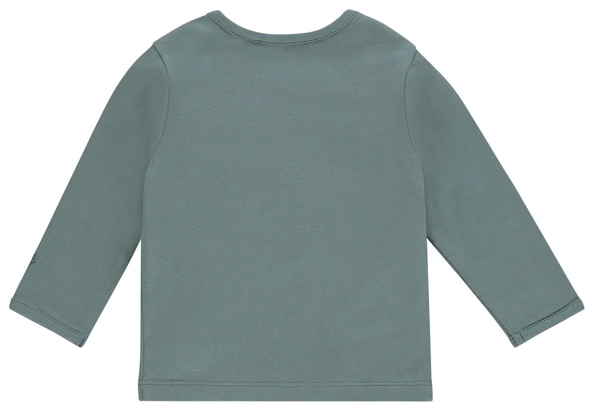 Noppies Baby Shirt Amanda Olifantje Dark Green - Image 2