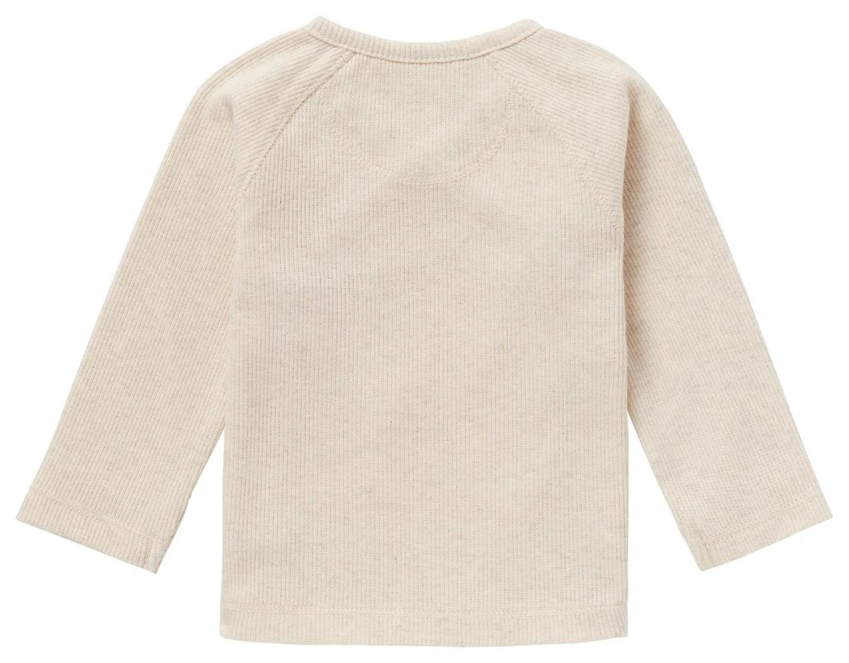 Noppies Overslag Shirt Baby Nanyuki Oatmeal Melange - Image 2
