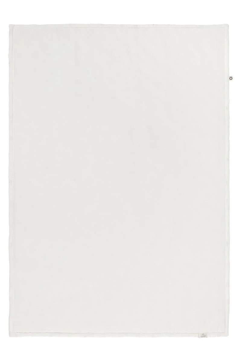 Noppies Wiegdeken Clover Mousseline Omkeerbaar Jet Stream 75x100cm - Image 3