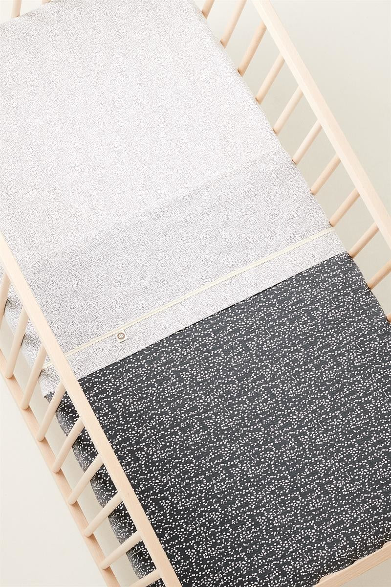 Noppies Wiegdeken Dot Jersey Omkeerbare Forged Iron - Image 4