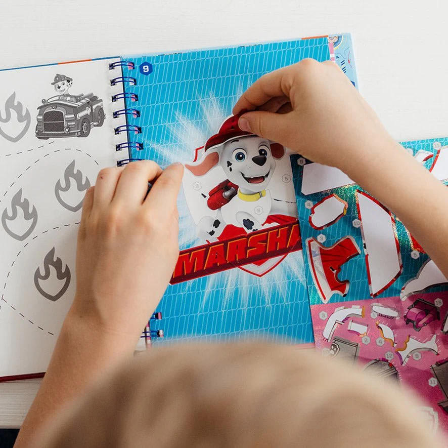 Paw Patrol Knutsel Boek Nummer Stickeren - Image 4