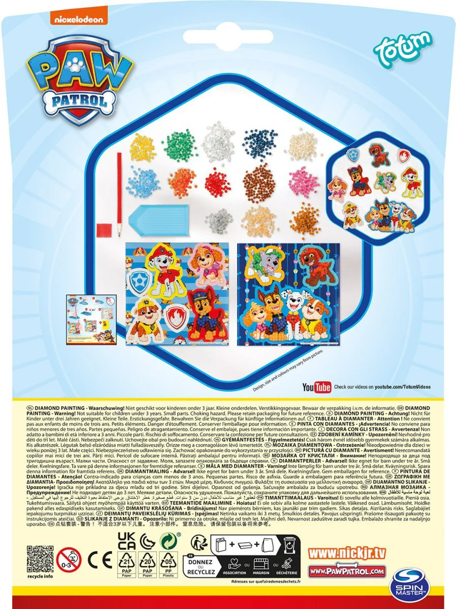 Paw Patrol Knutselset Gekleurd Diamond Painting - Image 9