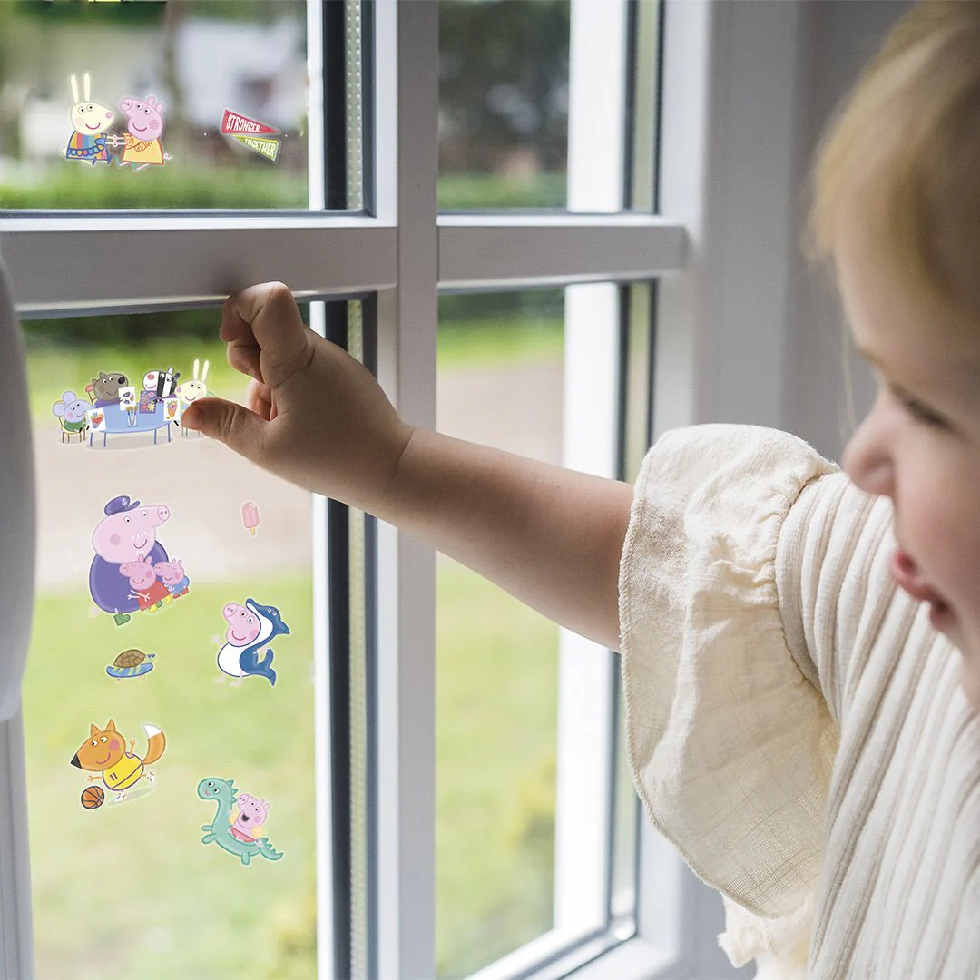 Peppa Pig Raamstickers - Image 3