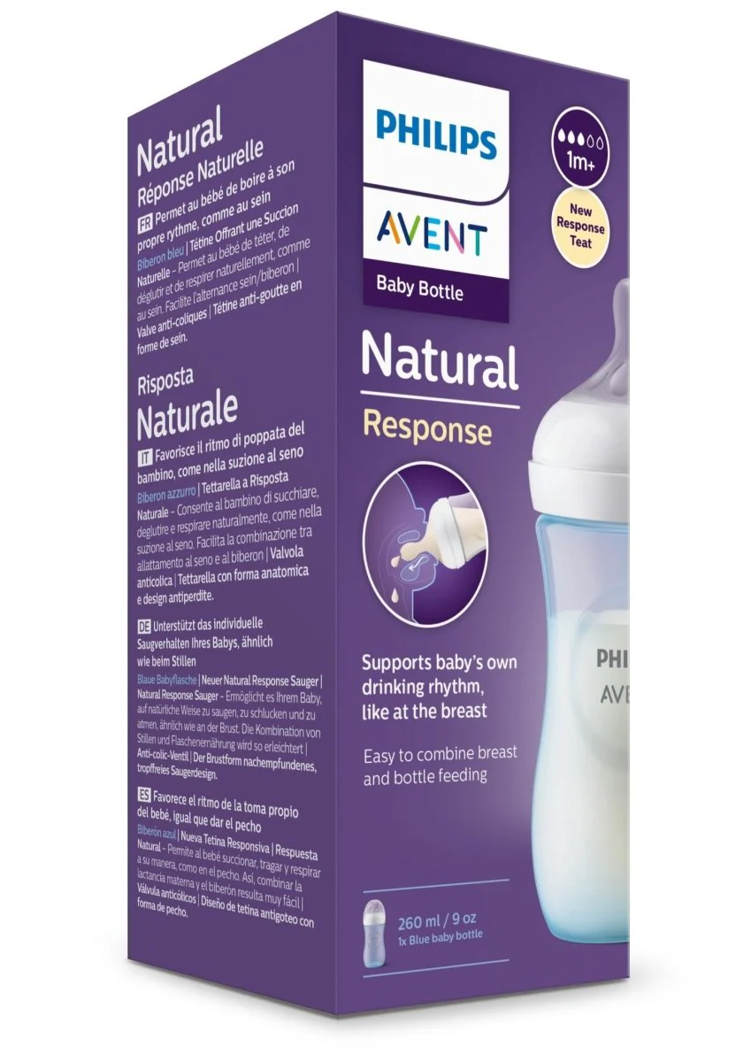 Philips Avent Babyfles 3.0 Blauw 260ml - Image 4