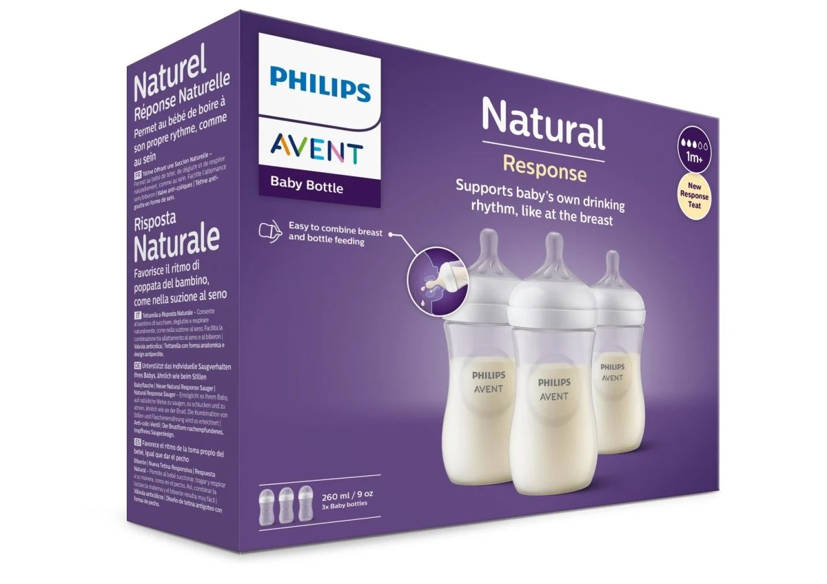 Philips Avent Babyfles 3.0 Natural 260ml 3st - Image 6