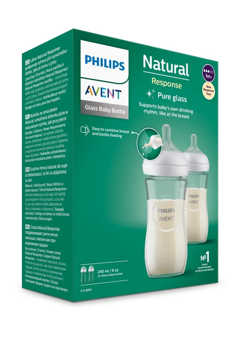Philips Avent Babyfles Glas 3.0 240ml 2st - Image 5