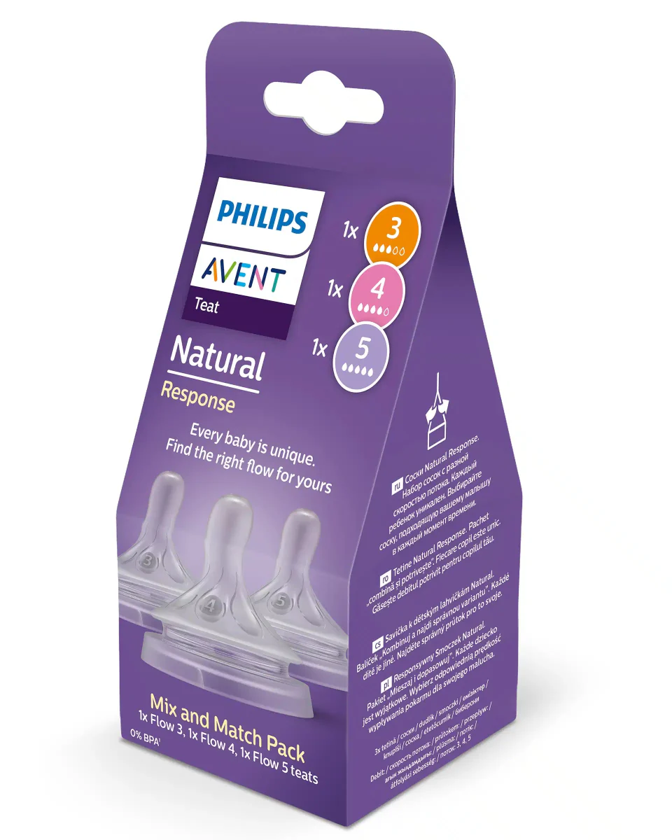 Philips Avent Flesspeen Natural 3.0 Zuigspeen - Muti Size Pack - Image 4