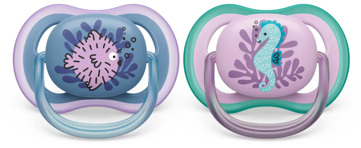 Philips Avent Fopspeen +6 Maanden Air Zeepaard/Vis - Image 3