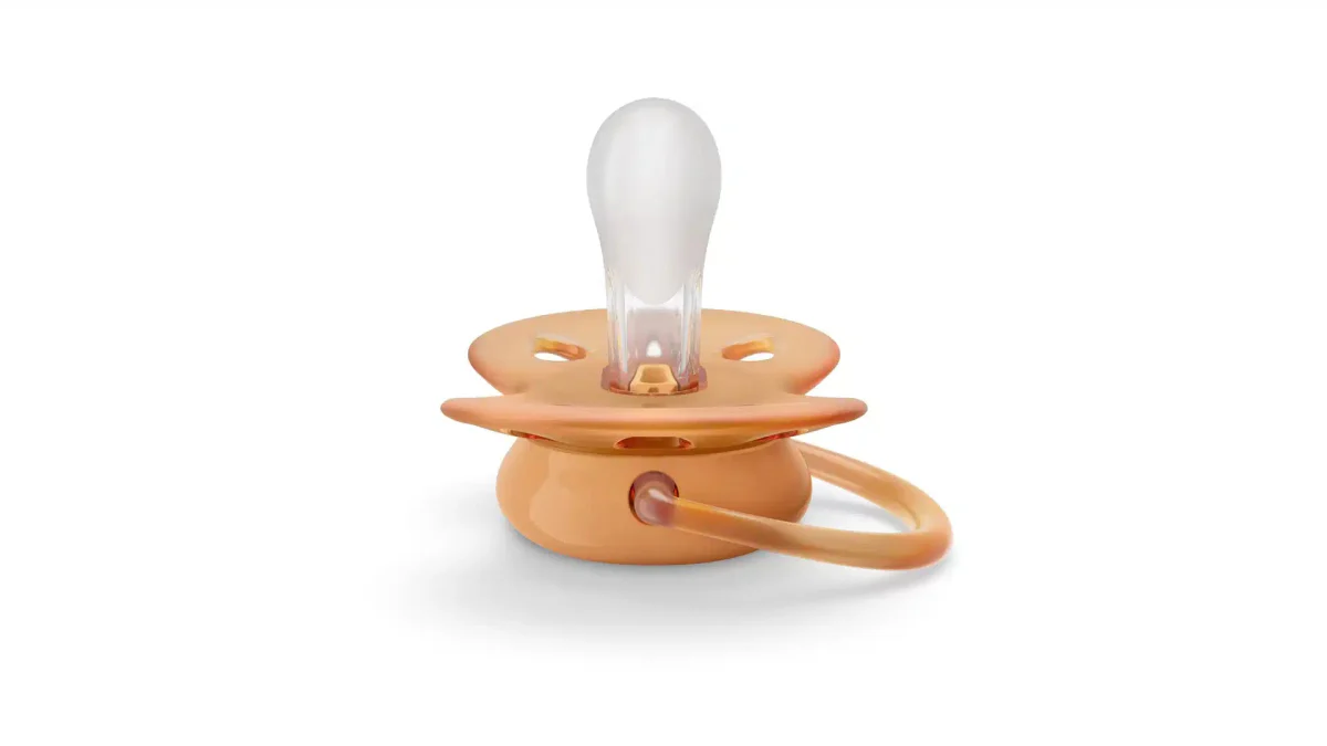 Philips Avent Fopspeen +6 Maanden Soft Grijs/Oranje - Image 7