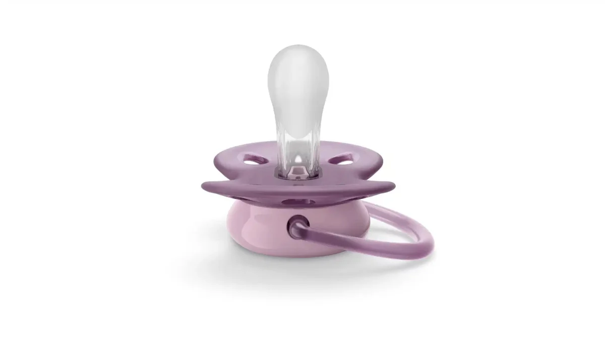 Philips Avent Fopspeen +6 Maanden Soft Grijs/Oranje - Image 9