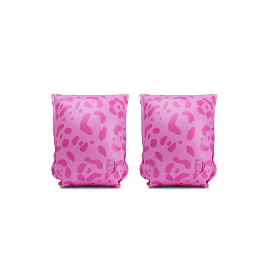 Pink Leopard Zwembandjes