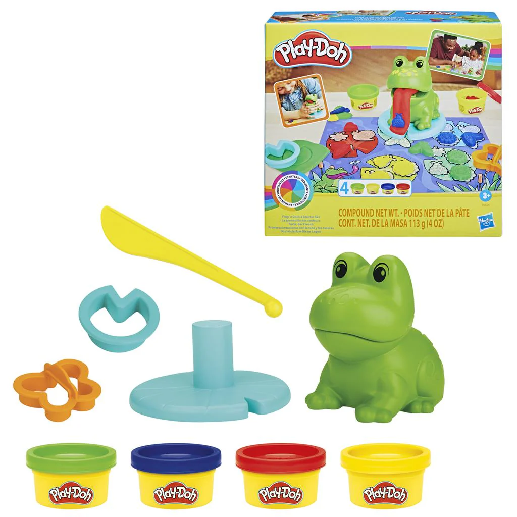 Play-Doh Klei Kikker 10 Delig
