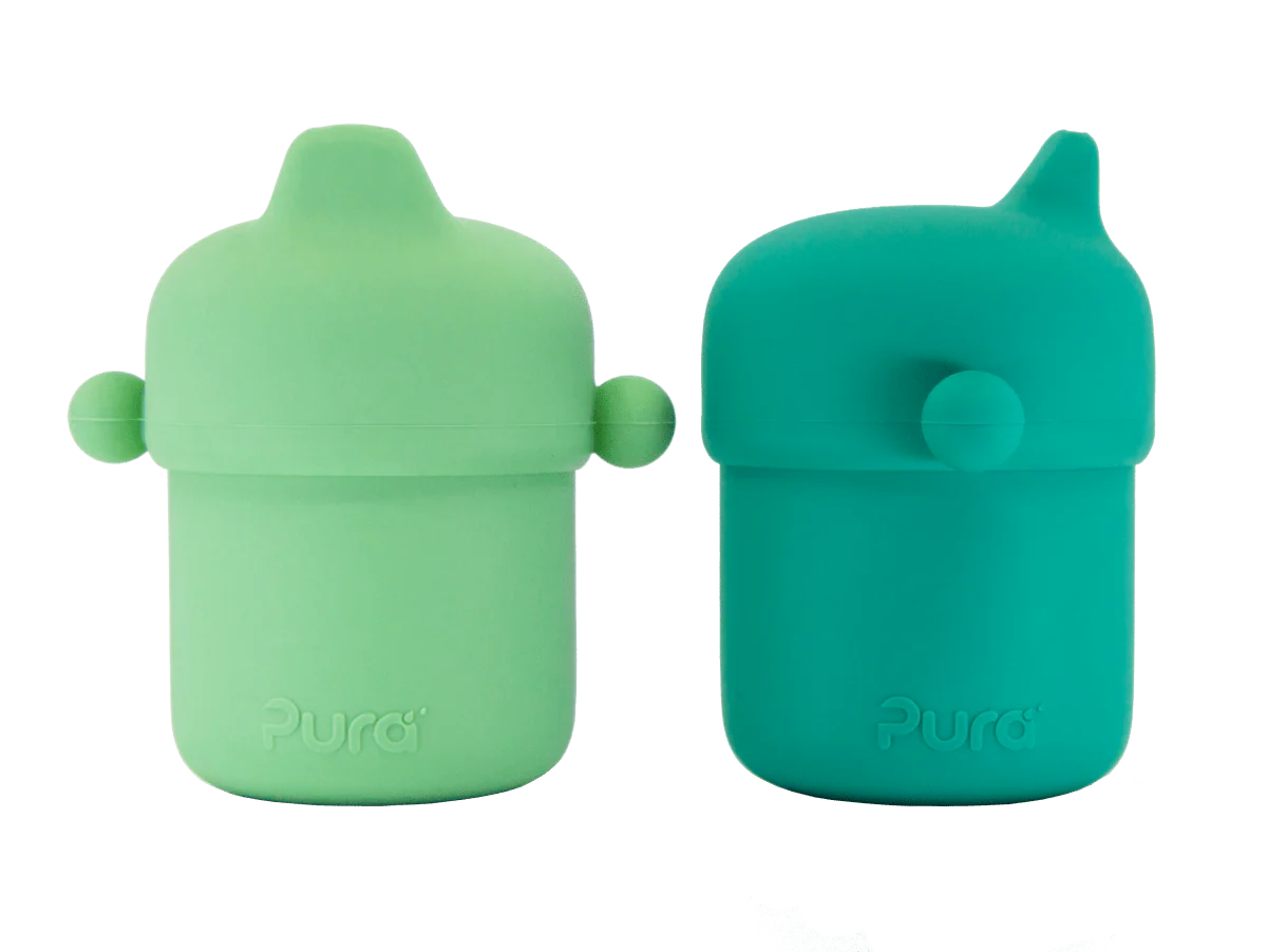 Pura Drinkbeker My-My™ Siliconen Mint En Moss 150Ml 2St