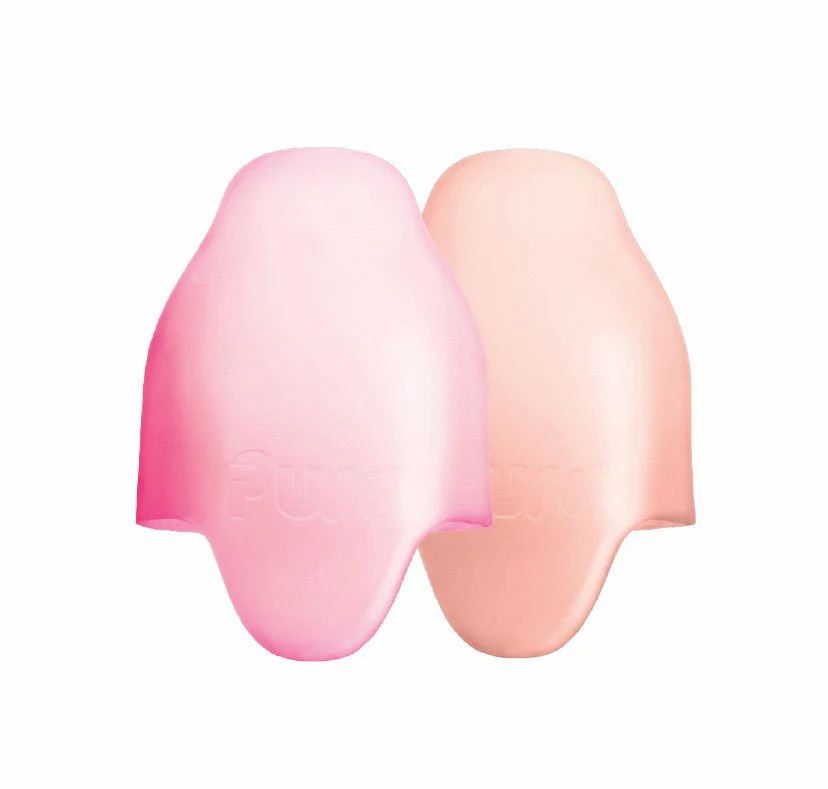 Pura Flessendop Reisdop Silicone 2St Rose En Carrot