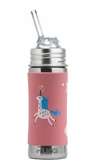 Pura Rietjesbeker Unicorn Sleeve Free-Flow 325Ml