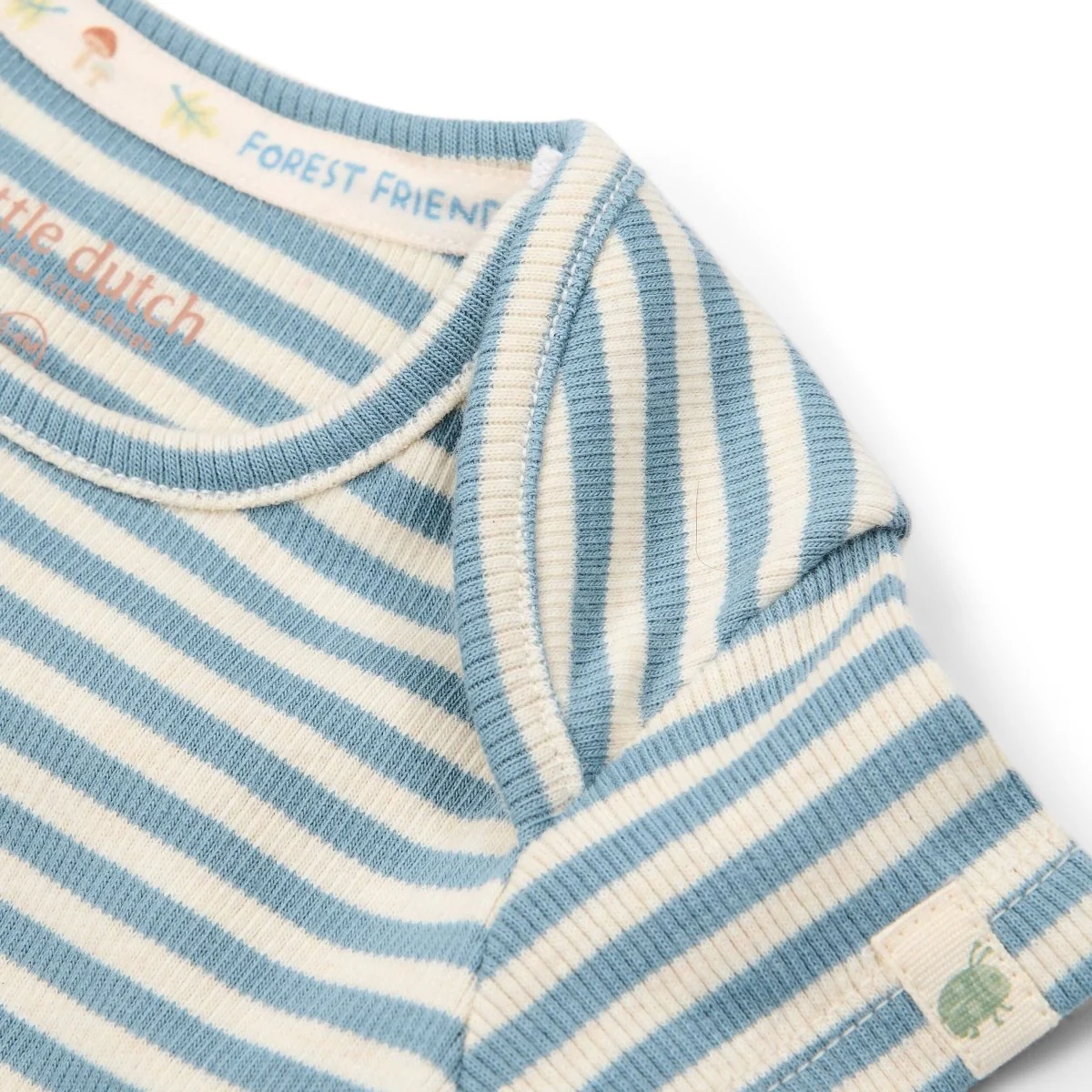 Romper korte mouw blauw Stone Blue stripe - Image 4