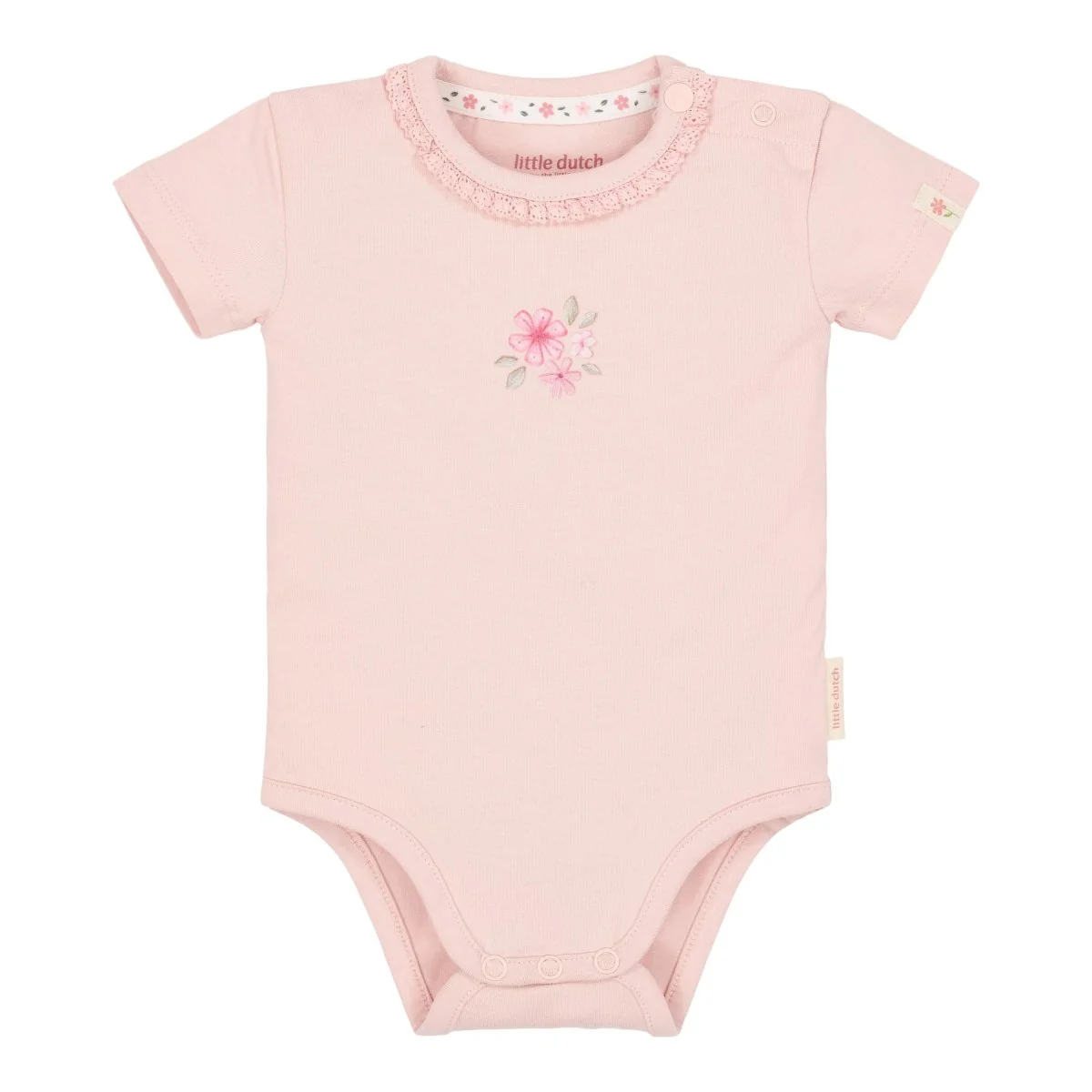 Romper korte mouw roze Blossom