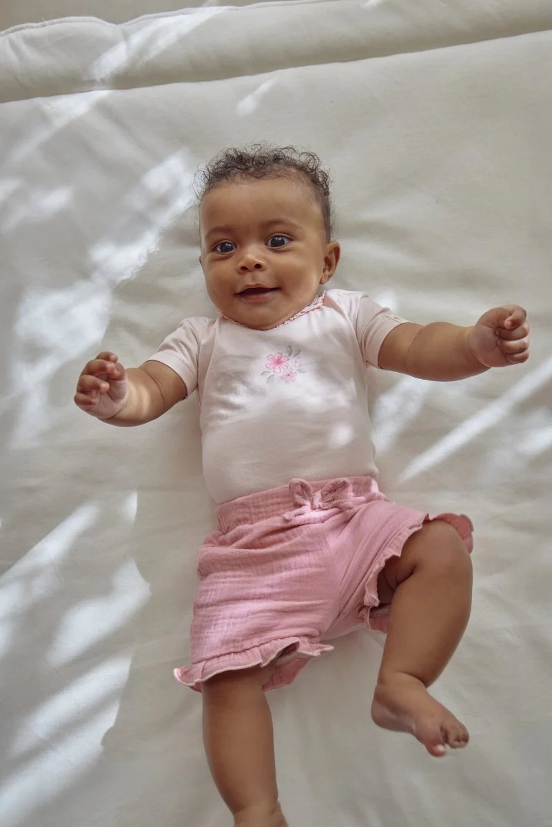 Romper korte mouw roze Blossom - Image 7