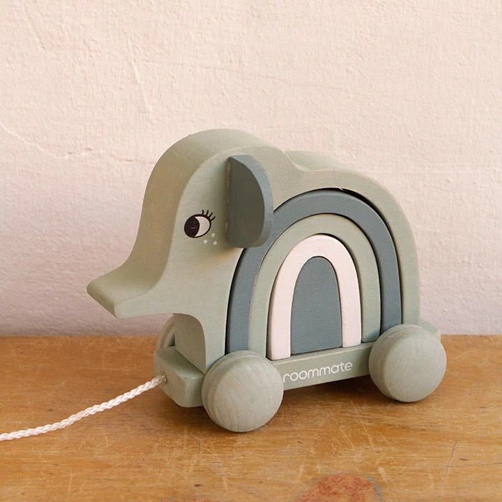 Roommate Trekfiguur Stacking Toy Elephant - Image 6