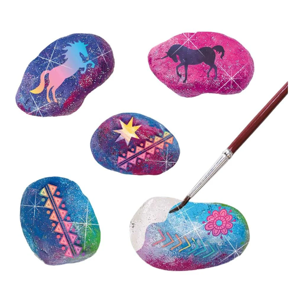 SES Creative Knutselpakket Galaxy Stenen Schilderen - Image 3