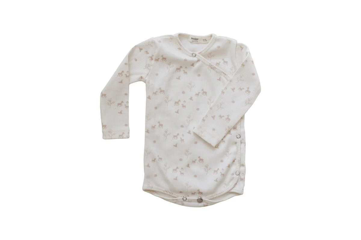 Snoozebaby Romper Peach Blush