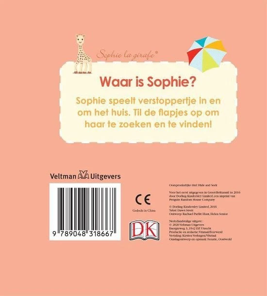 Sophie de Giraf Baby Boekje Boekje: Waar Is Sophie? - Image 2